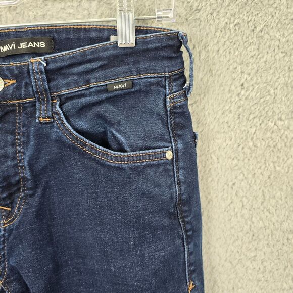 MAVI Jake Slim Leg Mid Rise Stretch Blue Denim Jeans Men's Size 29 x 30 - Picture 4 of 14